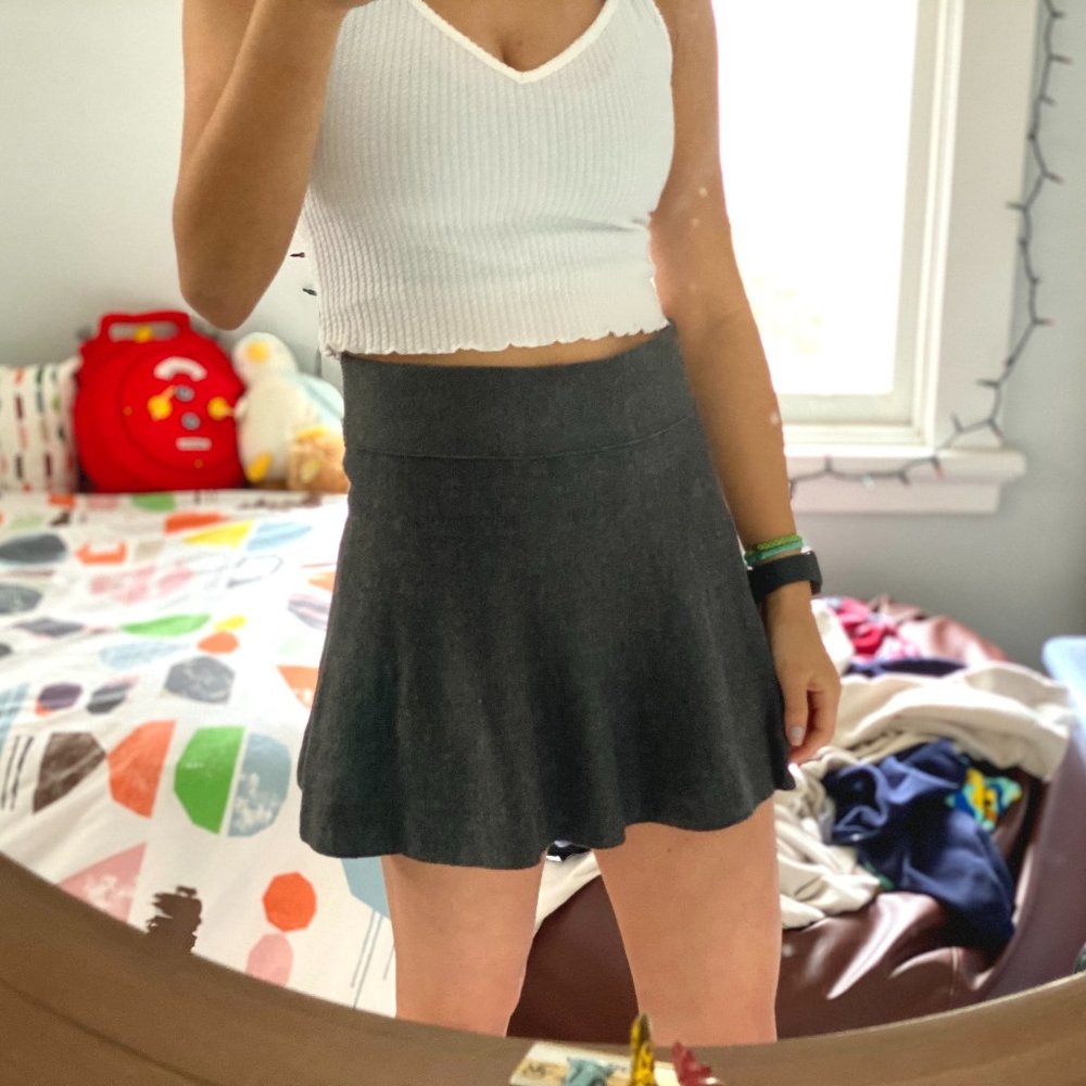 Talula Grey Skirt (XXS)